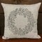 Holiday Wreath Embossing 12 x 12 Stencil | FS122 by Designer Stencils | Floral Stencils | Reusable Stencils for Painting on Wood, Wall, Tile, Canvas, Paper, Fabric, Furniture, Floor | Stencil for Home Makeover